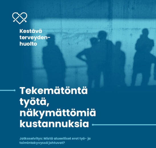 Tekemätöntä työtä, näkymättömiä kustannuksia -jatkoselvitys