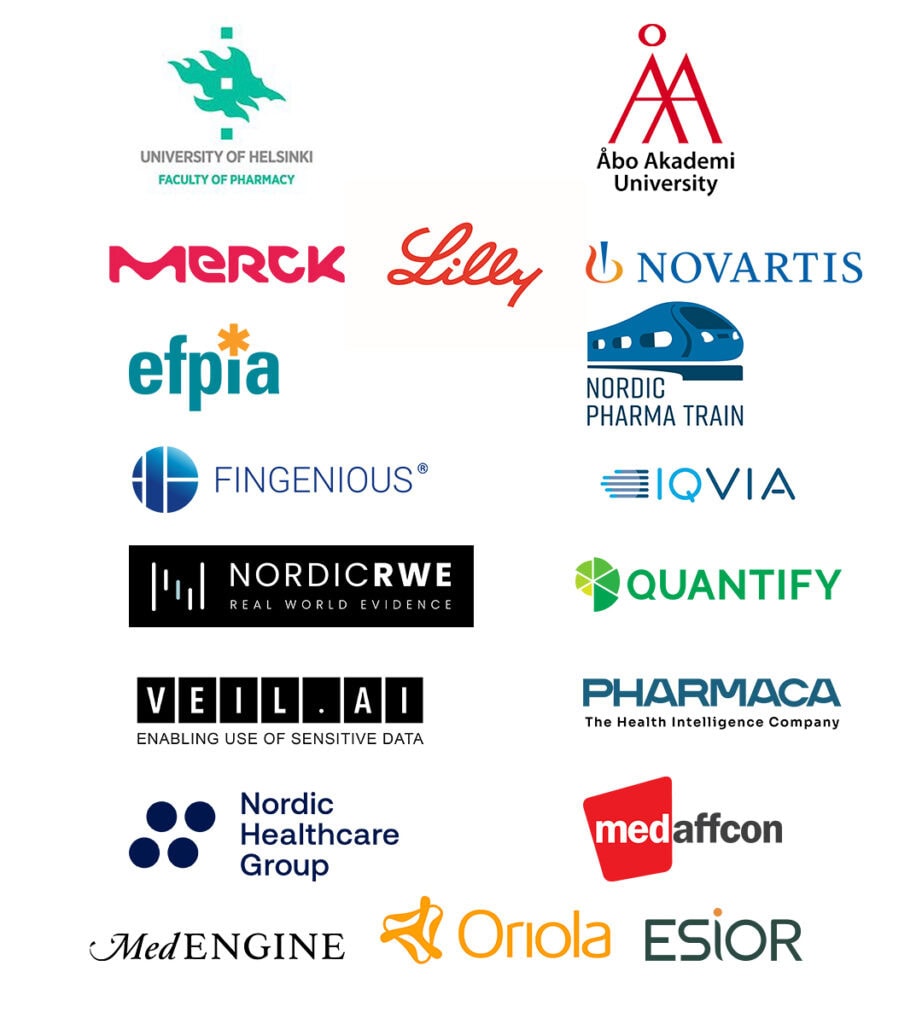 6th Nordic RWE and AI conference in Helsinki - Our sponsors and partners